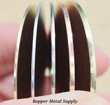 Nickel Silver Hexagons Stamping Blanks