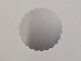 Laser Cut Scalloped Shapes - Disc, Oval, Square