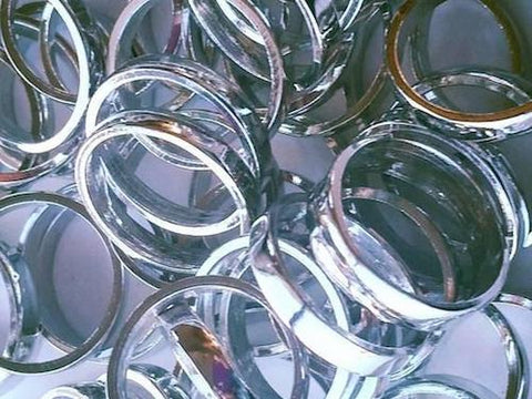 Pewter Rings Stamping Blanks