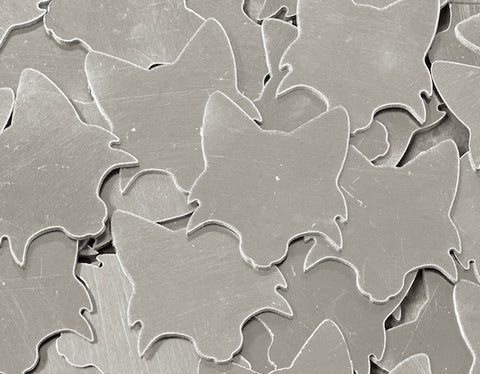 Aluminum Fox Head Stamping Blanks