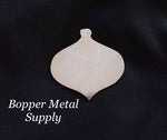 Aluminum Christmas Bulb Stamping Blank