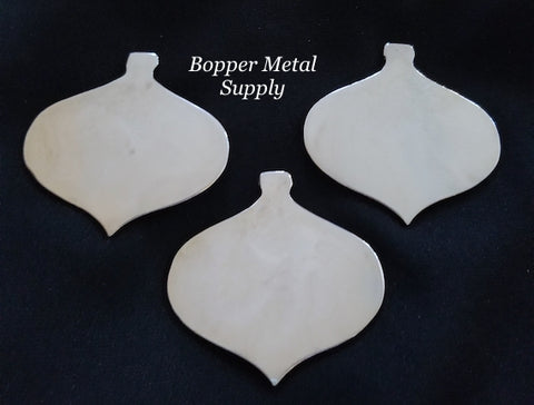 Aluminum Christmas Bulb Stamping Blank