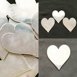 Aluminum Heart Ornament Stamping Blank