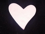 Pewter Cast Curvy Hearts Stamping Blanks