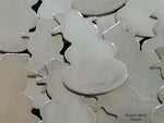 Snowman Ornament Stamping Blank