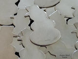 Snowman Ornament Stamping Blank