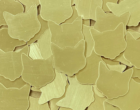 Brass Cat Head Stamping Blanks