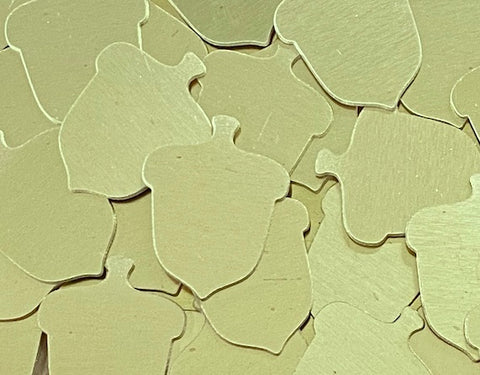 Brass Acorn Stamping Blanks