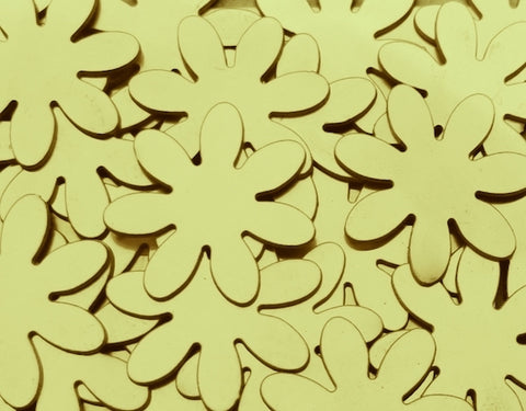 Brass Daisy Stamping Blanks