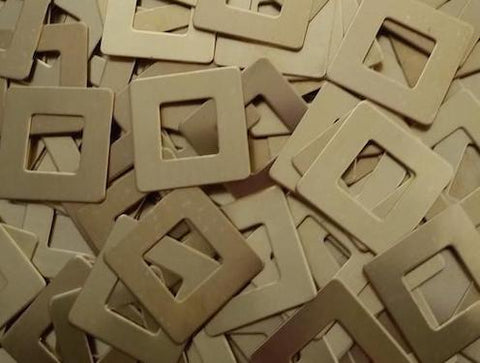 Brass Square Washers Stamping Blanks