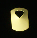 Brass Dog Tags Stamping Blanks