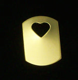Brass Dog Tags Stamping Blanks