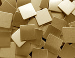 Bronze Rounded Square Stamping Blanks