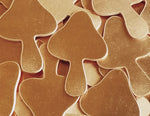Bronze Mushroom Stamping Blanks