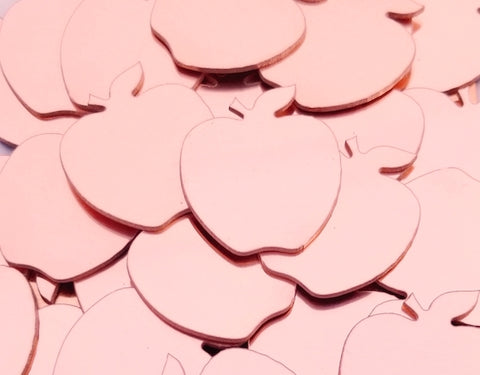 Copper Apple Stamping Blanks