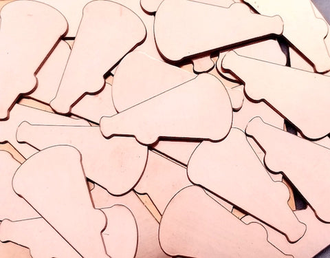 Copper Megaphone Stamping Blanks