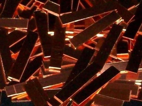 Copper Tags Stamping Blanks R8, 2 1/2" - 2 5/8"