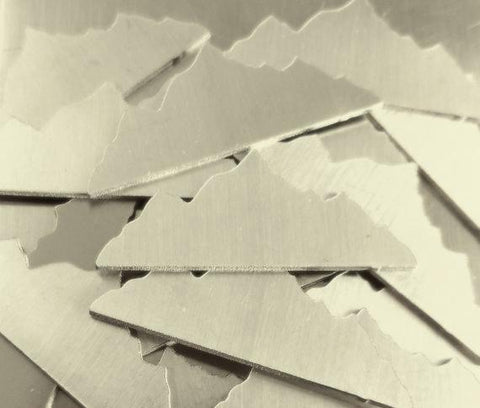 Nickel Silver Mountain Stamping Blanks