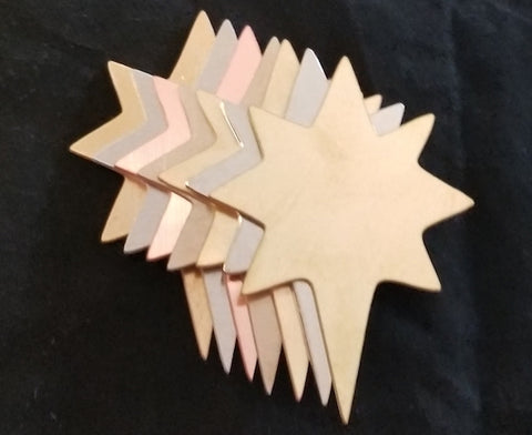 North Star Ornament Stamping Blank