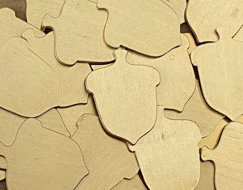 NuGold Acorn Stamping Blanks