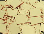 NuGold Collar Slides Stamping Blanks