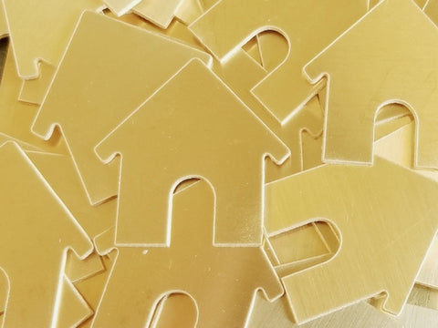 NuGold Dog House Stamping Blanks