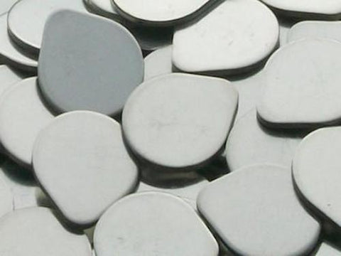 Pewter Tear Drops Stamping Blanks