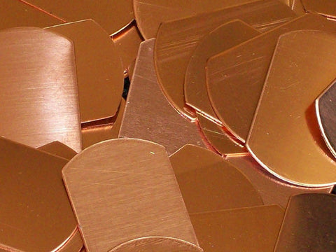 Copper Dog Tags Stamping Blanks