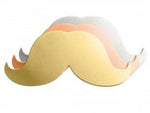 Nickel Silver Mini Mustache Stamping Blanks, IA