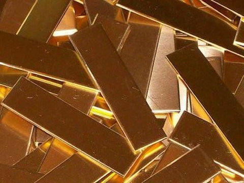 NuGold Tags Stamping Blanks R2, 1 1/4" - 1 3/4"