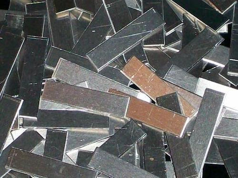 Aluminum Tags Stamping Blanks R3, 1 1/4" Length