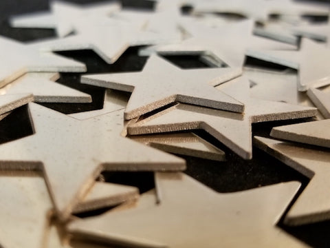 Nickel Silver Star Stamping Blanks