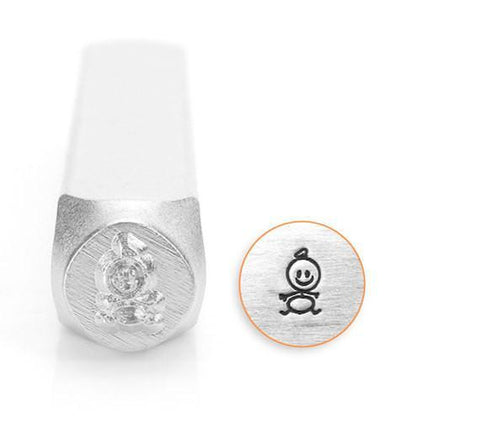 Baby Stick Figure Design Stamp, 6MM